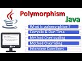 Java Polymorphism | Method Overloading, Method Overriding | Runtime and Compile time Binding