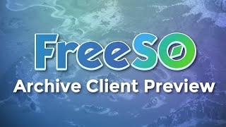 FreeSO Archive Technical Preview
