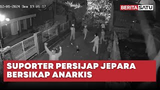 Ratusan Suporter Persijap Jepara Bikin Onar di Kudus | Beritasatu