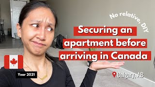 Renting an apartment before arriving in Canada: DIY | Canada Vlog, Ep 1