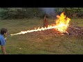 homemade flamethrower