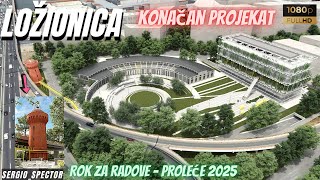 Beograd na vodi - Ložionica konačan projekat, snimak radova, vodotoranj (Belgrade waterfront)