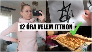 12 ÓRA VELEM ITTHON | egyvonalas rajzok - isteni bukta sütés -  családi kertészkedés