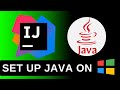 How To Setup JAVA on Windows? - IntelliJ IDEA