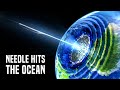 What If a Needle Hits the Ocean at the Speed of Light?