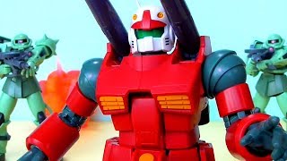 ROBOT魂 RX-77-2 ガンキャノン ver. A.N.I.M.E. レビュー【見た目が良く脚の可動もすごい！！☆ギャン発売記念レビュー☆】ロボット魂 機動戦士ガンダム GUNCANNON