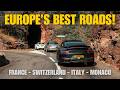 Driving Europes Best Roads! European Road Trip Special | Route De Riviera 2024