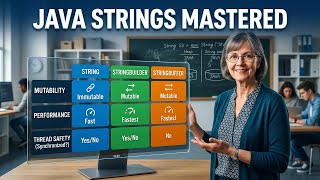 Java Strings Complete Guide | String Pool, Immutability, StringBuilder, StringBuffer & Differences