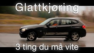 Glattkjøring: Slik kjører du på glatt føre!