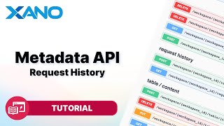 Metadata API | Request History