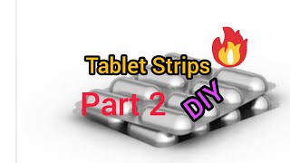 Tablet Strips DIY //ഒഴിഞ്ഞ ടാബ്ലറ്റ് പാക്കറ്റ് കൊണ്ട് ഇങ്ങനെ ഒരു സാധനം നിർമിച്ചു നോക്കൂ #tabletstrip