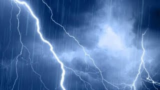 THUNDER & RAIN | Rainstorm Sounds For Relaxing, Focus or Sleep | White Noise 1 Hour