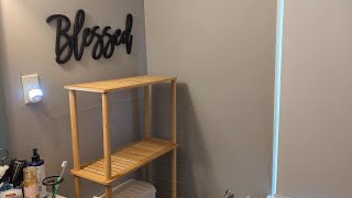 Unboxing: AmazerBath Bamboo Over The Toilet Storage Shelf, Over Toilet Bathroom Qrganizer Rack