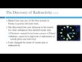 21.2 The Discovery of Radioactivity