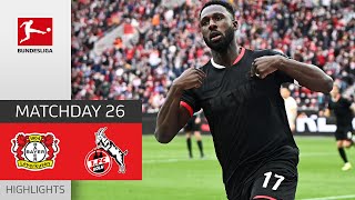 Bayer 04 Leverkusen - 1. FC Köln 0-1 | Highlights | Matchday 26 – Bundesliga 2021/22