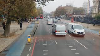 Bus road, London