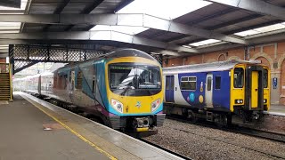 Trains at Grimsby Town Including 150274 crossover with 185129 185108 (22/04/2024)