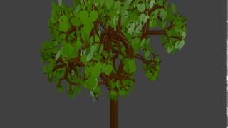 Python + Blender L-system