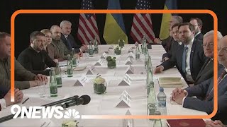 JD Vance, Marco Rubio meet with Zelenskyy about Ukraine-Russia war