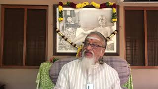 Sri Ganesan's message on Bhagavan's 141st Jayanti