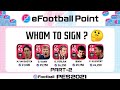 Which ICONIC MOMENT Is Best To Sign From eFootball Point PART 2 | PES2021 Mobile