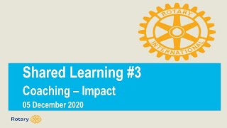 Shared Learning #3