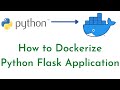 How to Dockerize Python Flask Application | How to create Docker Image for Python Flask Application