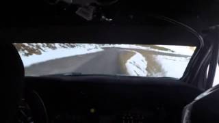 Sebastien Loeb onboard test for Monte Carlo 2015 Citroën DS3 WRC on the limit!