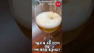 맥주 를 어린이 만 먹을수있다고? 하다코센 어린이 전용 맥주