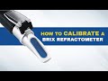 How to Calibrate a Brix Refractometer?