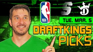 DraftKings NBA DFS Lineup Picks Today (3/5/24) | NBA DFS ConTENders