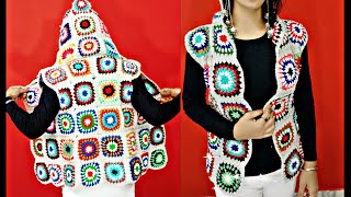 पसंद नही आये तो पैसे वापस beautiful crochet jacket/sweater#4