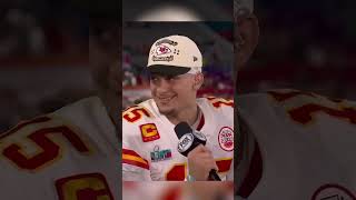 Success has NOT changed the character of Patrick Mahomes!