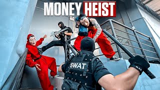MONEY HEIST vs POLICE in REAL LIFE ll BAD FRIEND ll FULL VERSION (Epic Parkour P