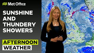 29/05/24 – Heavy showers towards the east – Afternoon Weather Forecast UK – Met Office Weather
