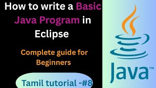 How to write your first Java Program in Eclipse IDE || Java for Beginners (Step-by-step guide) .