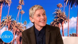Ellen Gives a Monologue on How to Do a Monologue