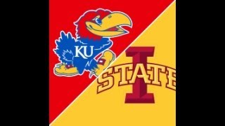 Big 12 Powerhouses: Kansas Jayhawks (12-3) vs. Iowa State (14-1) NCAAM P-B-P/Color 1-15-25