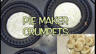 Pie Maker Crumpets using Sour Dough Starter Discard Cheekyricho Cooking Youtube Video Recipe ep1,376