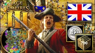 ⚔️ BRITANICOS ⚔️ - Age of Empires III Batalla Multi 3 Vs 3 -