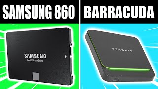 Samsung 860 EVO SSD vs Seagate Barracuda Fast SSD | Which is Better?