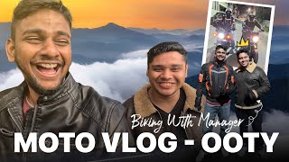 Biking With Chill Manager | Ooty Moto Vlog | Here n There