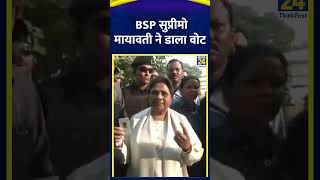 Lok Sabha Elections: BSP सुप्रीमो Mayawati ने डाला वोट