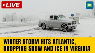 Winter storm hits mid-Atlantic, dropping snow and ice in Virginia | N18G