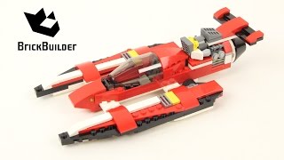 Lego Creator 31047 Hydroplane - Lego Speed Build