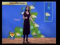 gmtv clare nair in spike heeled leather knee boots presenting the weather forecast 480p