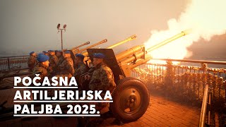 Počasna artiljerijska paljba 2025.