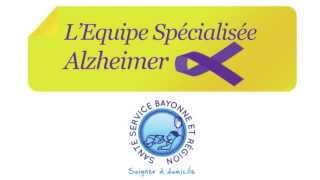 Alzheimer : présentation de l'équipe spécialisée de Santé Service Bayonne et Région