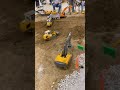 rc construction site men at work