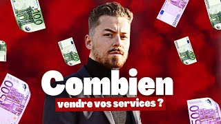 COMBIEN FACTURER VOS SERVICES EN SMMA ?